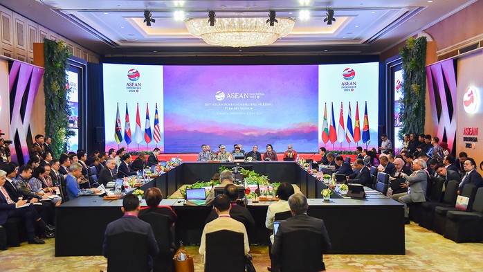 Các Bộ trưởng Ngoại giao ASEAN quan ngại về diễn biến ở Biển Đông- Ảnh 1. Các Bộ trưởng Ngoại giao ASEAN quan ngại về diễn biến ở Biển Đông- Ảnh 1.