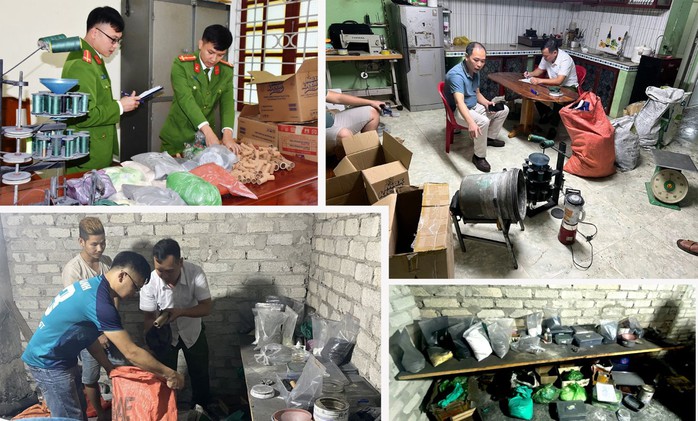 3 thanh niên xây hầm bí mật chế tạo pháo nổ- Ảnh 3.