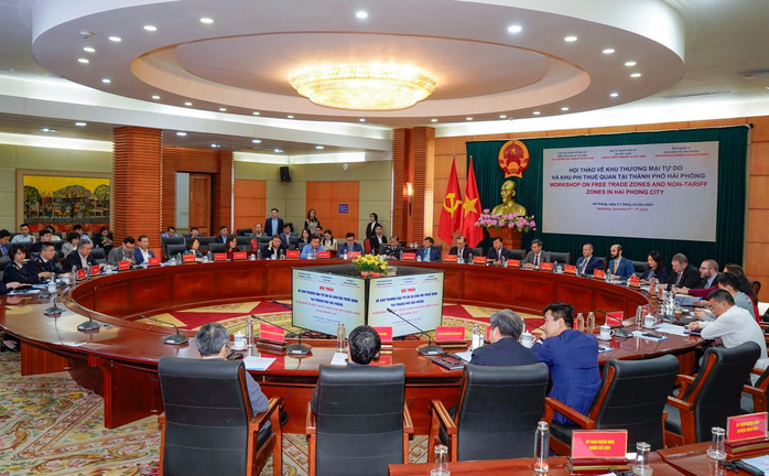 Hải Phòng nghiên cứu về khu thương mại tự do, khu phi thuế quan trình Chính phủ- Ảnh 1. Hải Phòng nghiên cứu về khu thương mại tự do, khu phi thuế quan trình Chính phủ- Ảnh 1.