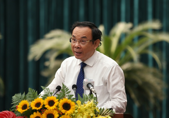 Bí thư Nguyễn Văn Nên: Kết quả lấy phiếu tín nhiệm là cơ sở đánh giá cán bộ- Ảnh 1. Bí thư Nguyễn Văn Nên: Kết quả lấy phiếu tín nhiệm là cơ sở đánh giá cán bộ- Ảnh 1.