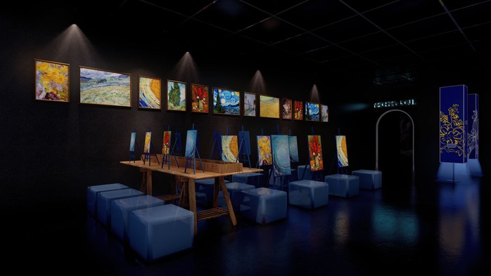 Có gì trong triển lãm nghệ thuật tương tác đa giác quan Van Gogh?
- Ảnh 3. Có gì trong triển lãm nghệ thuật tương tác đa giác quan Van Gogh?
- Ảnh 3.