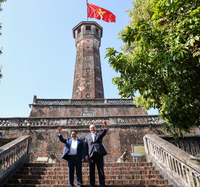 Thủ tướng Phạm Minh Chính và Thủ tướng Belarus thưởng thức cà phê- Ảnh 3. Thủ tướng Phạm Minh Chính và Thủ tướng Belarus thưởng thức cà phê- Ảnh 3.