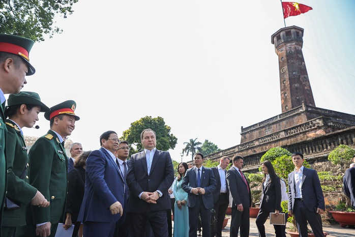 Thủ tướng Phạm Minh Chính và Thủ tướng Belarus thưởng thức cà phê- Ảnh 2. Thủ tướng Phạm Minh Chính và Thủ tướng Belarus thưởng thức cà phê- Ảnh 2.