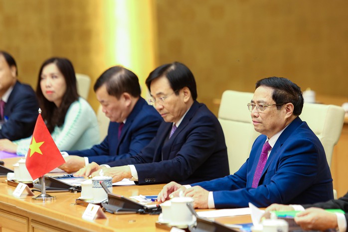 Cận cảnh Thủ tướng Phạm Minh Chính chủ trì lễ đón Thủ tướng Belarus- Ảnh 13. Cận cảnh Thủ tướng Phạm Minh Chính chủ trì lễ đón Thủ tướng Belarus- Ảnh 13.