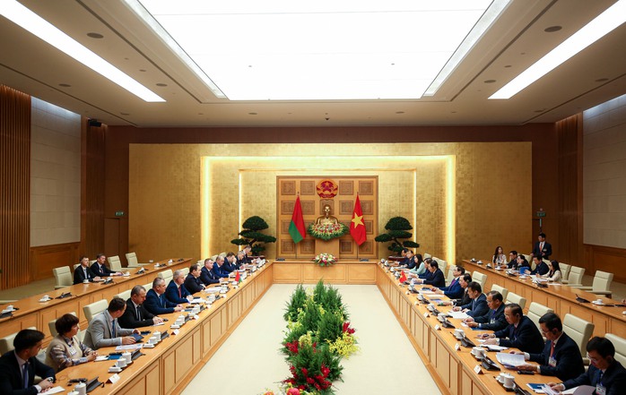 Cận cảnh Thủ tướng Phạm Minh Chính chủ trì lễ đón Thủ tướng Belarus- Ảnh 12. Cận cảnh Thủ tướng Phạm Minh Chính chủ trì lễ đón Thủ tướng Belarus- Ảnh 12.
