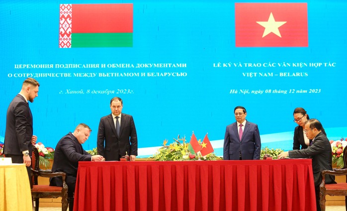 Việt Nam - Belarus ký kết 4 văn kiện hợp tác- Ảnh 3. Việt Nam - Belarus ký kết 4 văn kiện hợp tác- Ảnh 3.