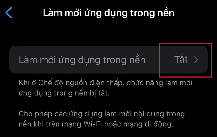 Những cách tiết kiệm pin giúp iPhone tăng thời lượng thêm 3 tiếng- Ảnh 5. Những cách tiết kiệm pin giúp iPhone tăng thời lượng thêm 3 tiếng- Ảnh 5.
