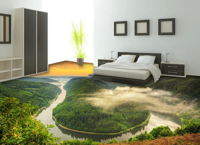Xu hướng sử dụng gạch lát nền 3D - Ảnh 1. Xu hướng sử dụng gạch lát nền 3D - Ảnh 1.
