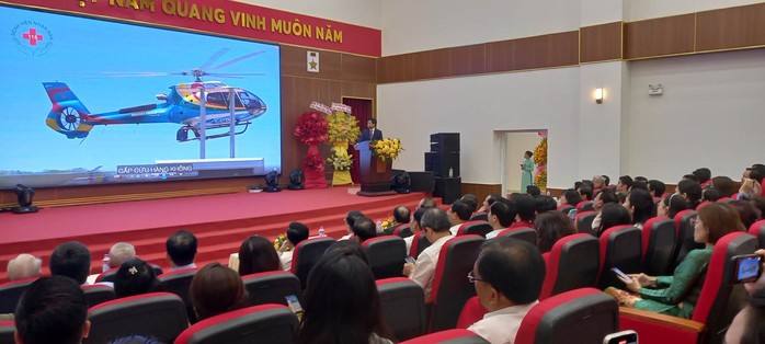 Bệnh viện Nhân dân 115 đưa vào hoạt động khu kỹ thuật cao có trực thăng cấp cứu - Ảnh 3.