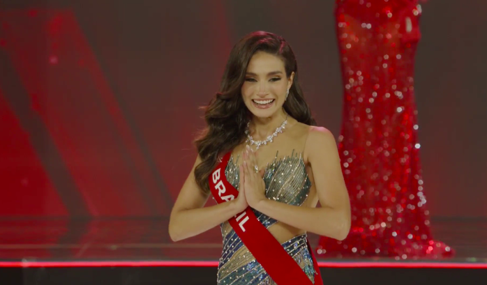 Nhan sắc Brazil đăng quang Hoa hậu Sắc đẹp quốc tế 2023 - Ảnh 1.