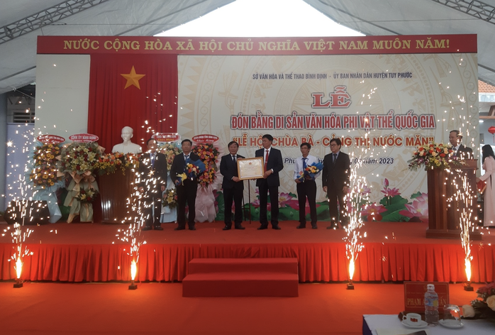 Bình Định đón nhận bằng di sản văn hóa phi vật thể quốc gia thứ 4 - Ảnh 2.