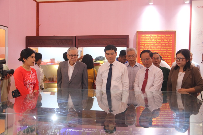 Khánh thành Khu di tích Căn cứ Tỉnh ủy Bình Thuận trong kháng chiến chống Mỹ - Ảnh 2. Khánh thành Khu di tích Căn cứ Tỉnh ủy Bình Thuận trong kháng chiến chống Mỹ - Ảnh 2.