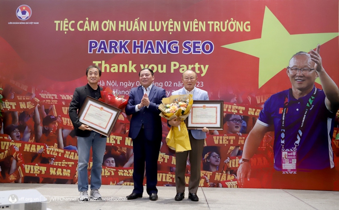 VFF tri ân HLV Park Hang-seo trước ngày chia tay - Ảnh 1.