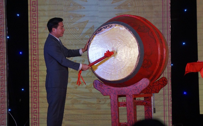Đón nhận di sản văn hóa phi vật thể quốc gia Lễ hội đền Bà Triệu - Ảnh 5.