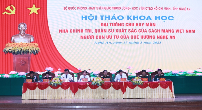 Đại tướng Chu Huy Mân - Nhà chính trị, quân sự xuất sắc - Ảnh 1.