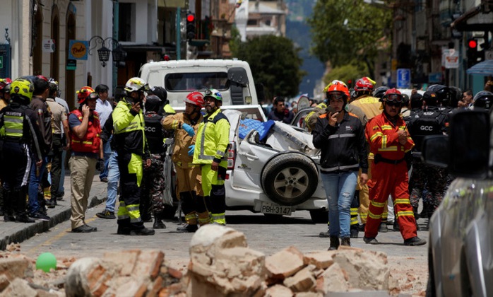 Ecuador và Peru hoảng loạn vì động đất mạnh - Ảnh 3.