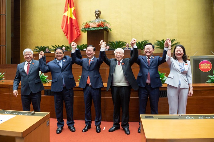 Tân Chủ tịch nước Võ Văn Thưởng: Vinh dự lớn lao, trách nhiệm nặng nề - Ảnh 1.