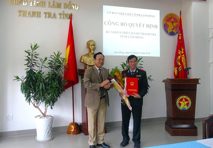 Chánh Thanh tra tỉnh bị bắt, Lâm Đồng phân công Phó Chánh Thanh tra phụ trách - Ảnh 1.