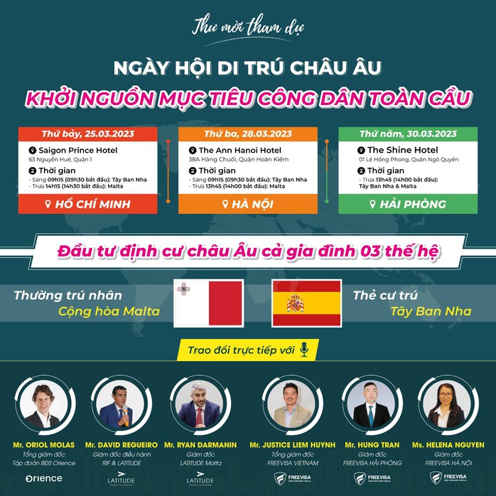 Hai chương trình định cư châu Âu tốt và hiệu quả nhất năm 2023 - Ảnh 2. Hai chương trình định cư châu Âu tốt và hiệu quả nhất năm 2023 - Ảnh 2.