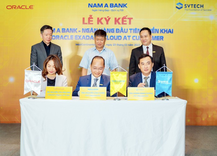 NAM A BANK – Ngân hàng Việt đầu tiên triển khai giải pháp Oracle Exadata Cloud at Customer - Ảnh 1. NAM A BANK – Ngân hàng Việt đầu tiên triển khai giải pháp Oracle Exadata Cloud at Customer - Ảnh 1.