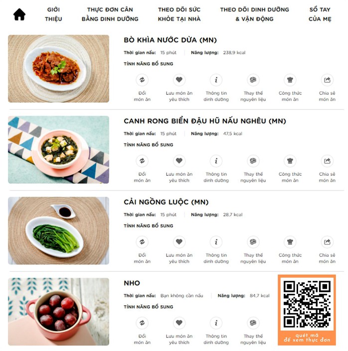 Ajinomoto ứng dụng công nghệ vào xây dựng thực đơn cho mẹ và bé - Ảnh 2. Ajinomoto ứng dụng công nghệ vào xây dựng thực đơn cho mẹ và bé - Ảnh 2.