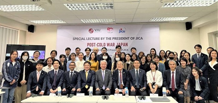 Bài giảng đặc biệt của Chủ tịch JICA tại Hà Nội - Ảnh 5.