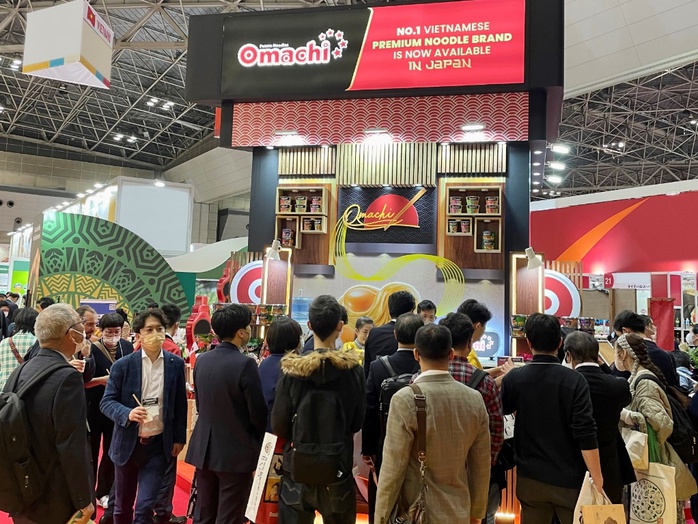 Chiếm trọn “spotlight” tại Foodex Nhật Bản, Omachi khẳng định vị thế mì hàng đầu Việt Nam - Ảnh 1. Chiếm trọn “spotlight” tại Foodex Nhật Bản, Omachi khẳng định vị thế mì hàng đầu Việt Nam - Ảnh 1.