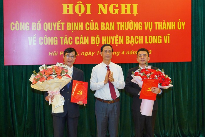 Huyện đảo tiền tiêu Bạch Long Vĩ  có Bí thư mới - Ảnh 1.