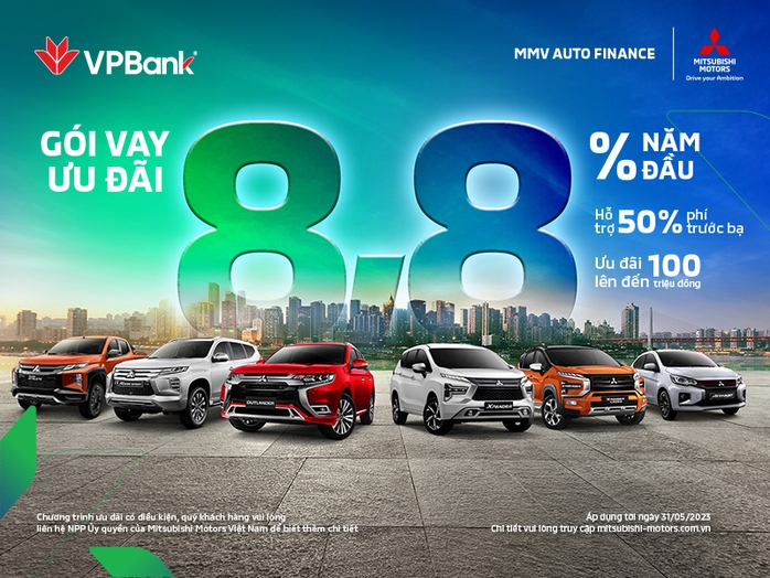 VPBank chiều khách mua ôtô, ưu đãi lãi suất và phê duyệt siêu tốc chỉ trong 5 phút - Ảnh 1. VPBank chiều khách mua ôtô, ưu đãi lãi suất và phê duyệt siêu tốc chỉ trong 5 phút - Ảnh 1.