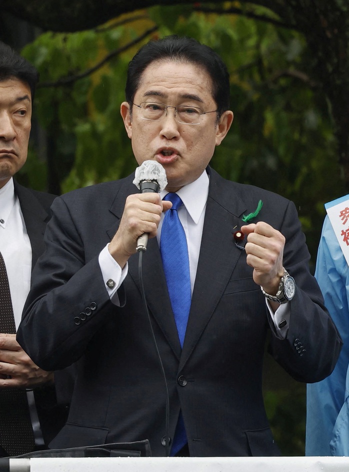 Nhật Bản: Sự kiện vận động tranh cử lại gặp sự cố - Ảnh 1.