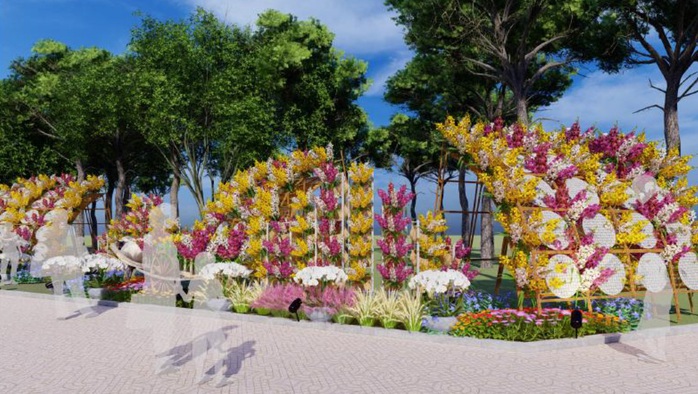 “Đậm đà hương sắc” tại Festival Hoa lan TP HCM lần II-2023 - Ảnh 3. “Đậm đà hương sắc” tại Festival Hoa lan TP HCM lần II-2023 - Ảnh 3.