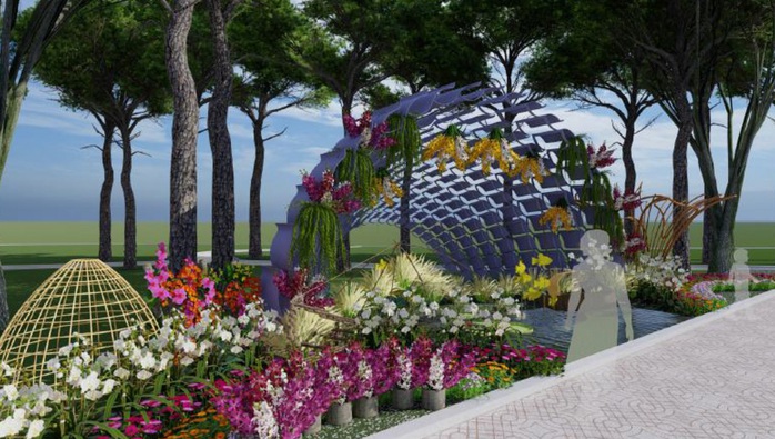 “Đậm đà hương sắc” tại Festival Hoa lan TP HCM lần II-2023 - Ảnh 4. “Đậm đà hương sắc” tại Festival Hoa lan TP HCM lần II-2023 - Ảnh 4.