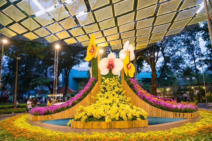 “Đậm đà hương sắc” tại Festival Hoa lan TP HCM lần II-2023 - Ảnh 8. “Đậm đà hương sắc” tại Festival Hoa lan TP HCM lần II-2023 - Ảnh 8.