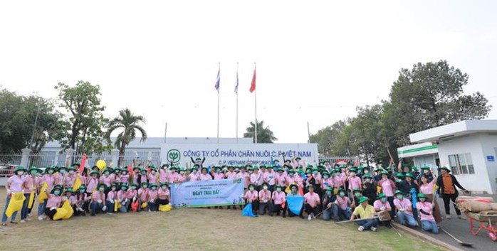 C.P. Việt Nam hưởng ứng “Ngày trái đất năm 2023” - Ảnh 1. C.P. Việt Nam hưởng ứng “Ngày trái đất năm 2023” - Ảnh 1.