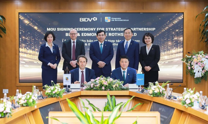 Hợp tác chiến lược giữa BIDV và Edmond de Rothschild - Ảnh 1. Hợp tác chiến lược giữa BIDV và Edmond de Rothschild - Ảnh 1.