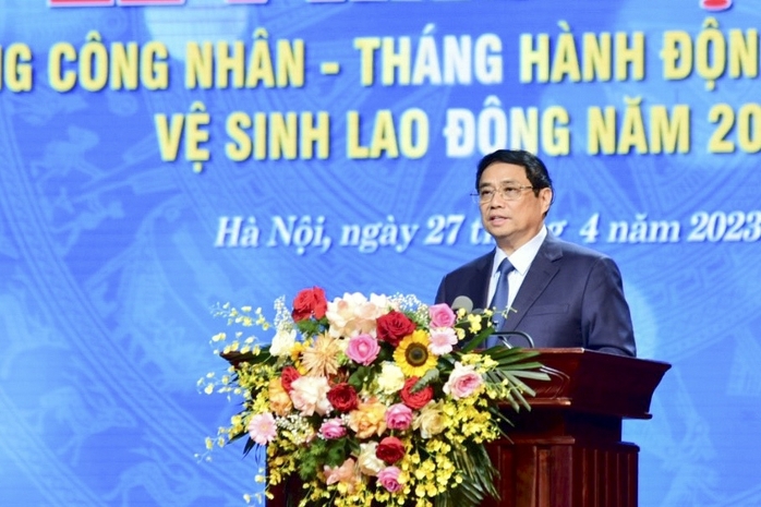 Thủ tướng phát động Tháng Công nhân - Tháng hành động về An toàn vệ sinh lao động năm 2023 - Ảnh 3.