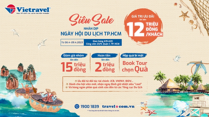 “Siêu sale” từ Vietravel với giá trị ưu đãi lên đến 12 triệu đồng/khách - Ảnh 1.