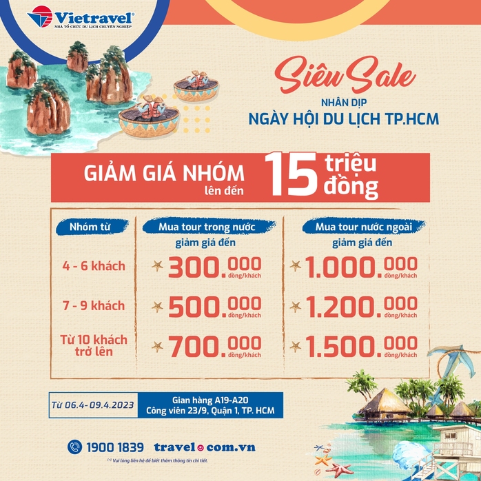 “Siêu sale” từ Vietravel với giá trị ưu đãi lên đến 12 triệu đồng/khách - Ảnh 2.