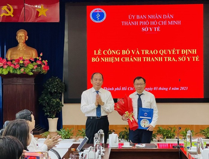 Giám đốc Bệnh viện quận Gò Vấp được bổ nhiệm làm Chánh Thanh tra Sở Y tế TP HCM - Ảnh 1.