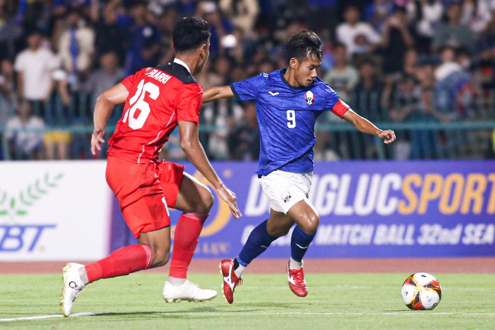Thua U22 Indonesia, bóng đá Campuchia dừng chân ở vòng bảng SEA Games 32 - Ảnh 2.