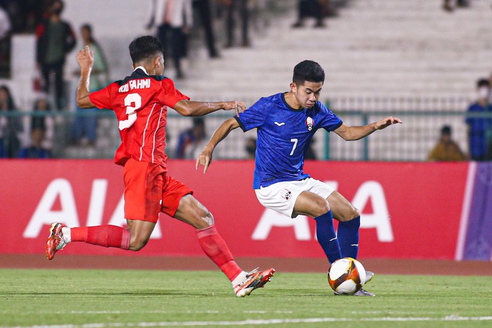 Thua U22 Indonesia, bóng đá Campuchia dừng chân ở vòng bảng SEA Games 32 - Ảnh 6.