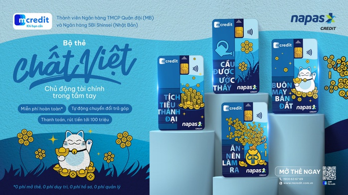 NAPAS hợp tác với Mcredit mở rộng phát hành thẻ tín dụng nội địa - Ảnh 1. NAPAS hợp tác với Mcredit mở rộng phát hành thẻ tín dụng nội địa - Ảnh 1.