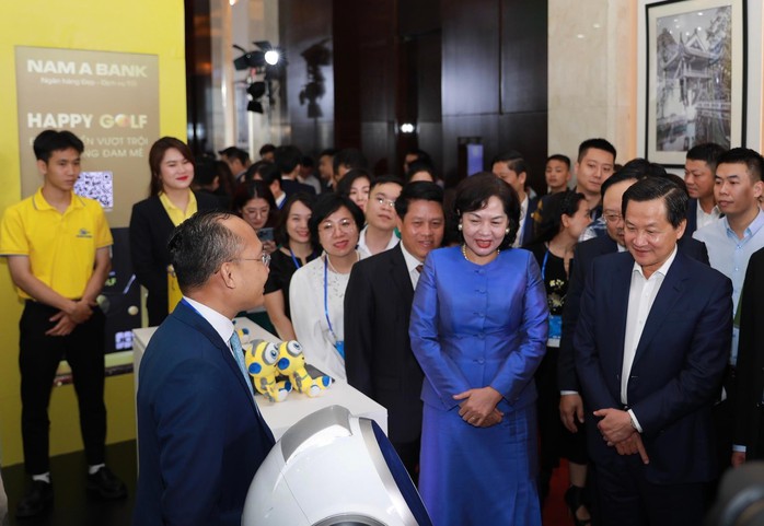 Chuyển đổi số ngành Ngân hàng 2023: Nam A Bank tiên phong với hệ sinh thái ngân hàng số “Một chạm mọi trải nghiệm” - Ảnh 1. Chuyển đổi số ngành Ngân hàng 2023: Nam A Bank tiên phong với hệ sinh thái ngân hàng số “Một chạm mọi trải nghiệm” - Ảnh 1.