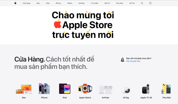 Apple Store trực tuyến tại Việt Nam chính thức mở cửa, giá không hề rẻ - Ảnh 1.
