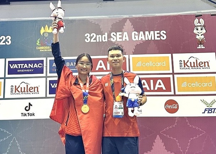 Tuổi thơ dữ dội của cô gái vàng môn lặn SEA Games 32 - Ảnh 1.