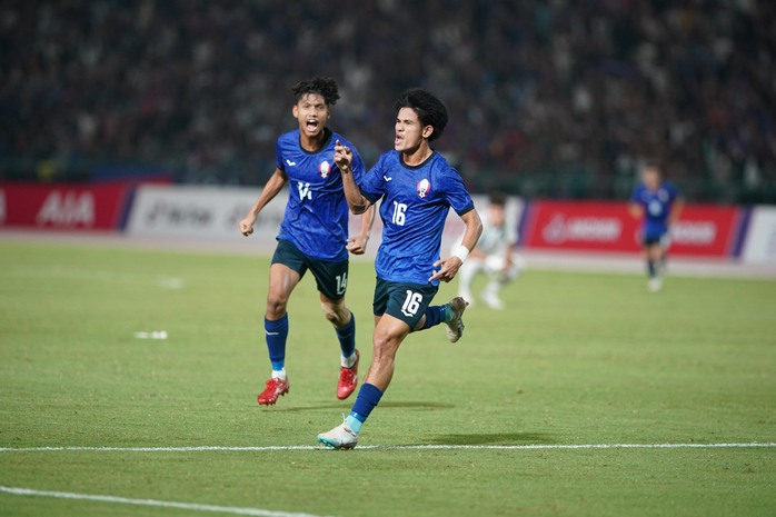 SEA Games 32: Chủ nhà Campuchia bị U22 Philippines chia điểm phút cuối  - Ảnh 4.