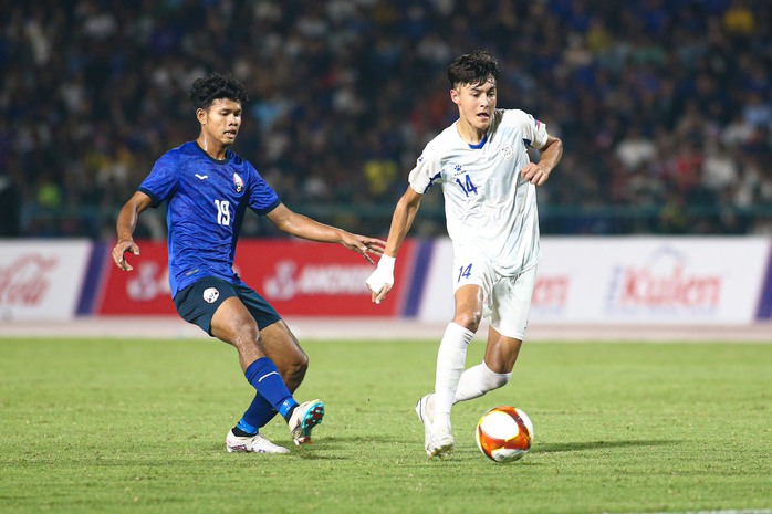 SEA Games 32: Chủ nhà Campuchia bị U22 Philippines chia điểm phút cuối  - Ảnh 5.