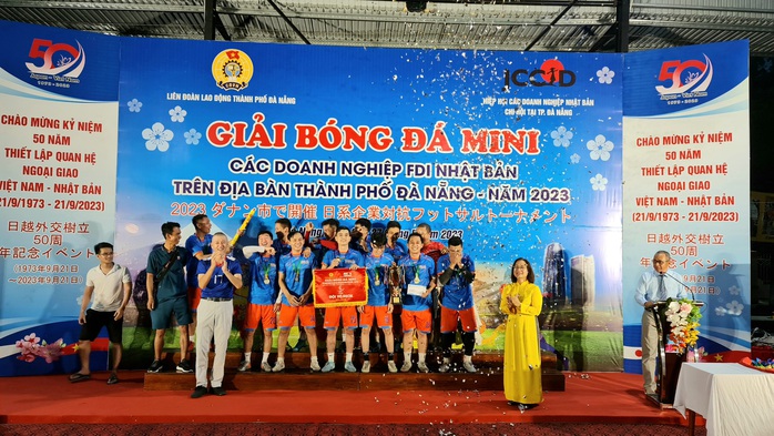 Bế mạc giải bóng đá mini các doanh nghiệp Nhật Bản tại Đà Nẵng - Ảnh 3.