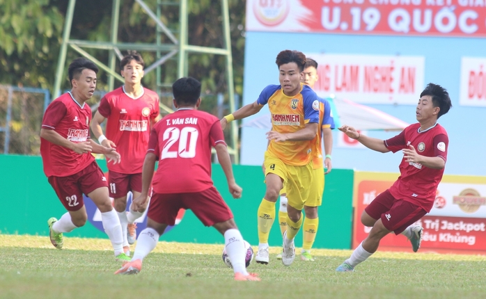 U19 VĐQG 2023: Đánh bại SLNA, Thanh Hóa lần thứ 2 vô địch - Ảnh 1.