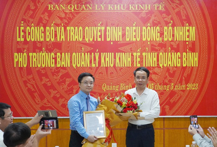 Ban Quản lý Khu kinh tế tỉnh Quảng Bình có tân phó Trưởng ban 36 tuổi - Ảnh 1.